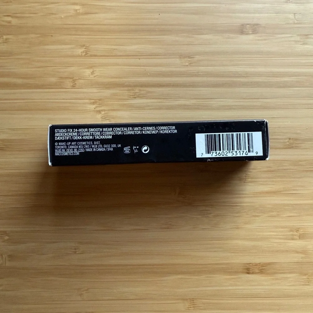 MAC Studio Fix 24-Hour Smooth Wear Concealer‎ NW55 Rich Coffee Red Undertone NWB